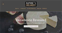 Desktop Screenshot of daphnecreamery.com
